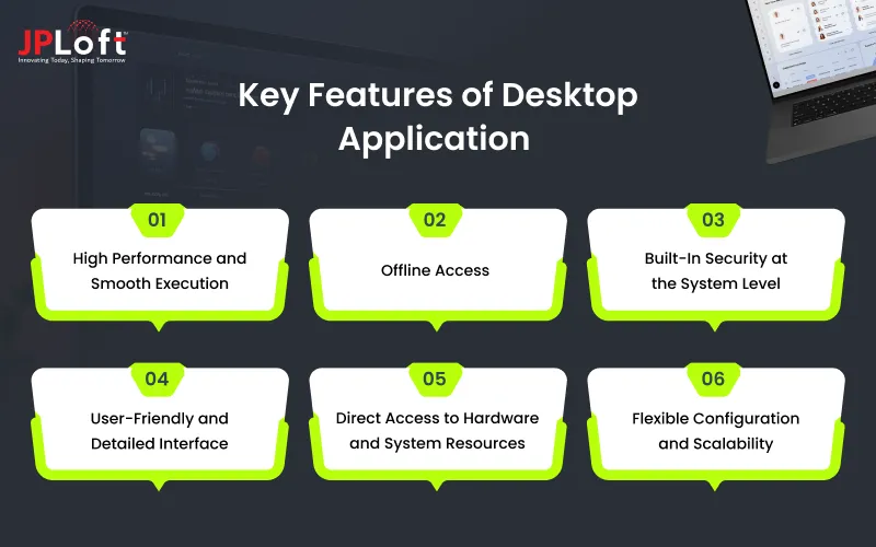 Key Features of Desktop Application